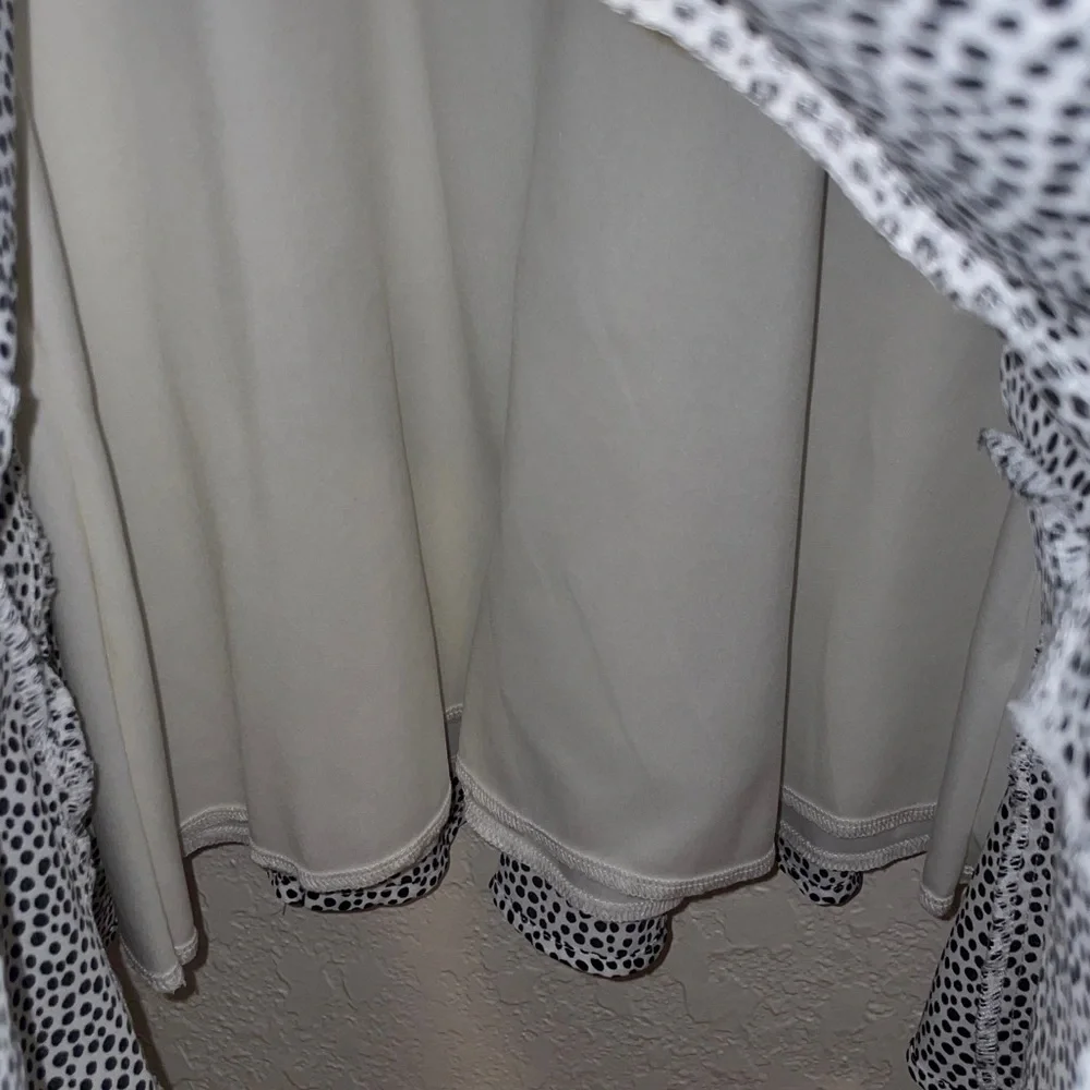 Mon Ami Black and White Spotted dress - Picture 8 of 12